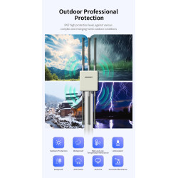 COMFAST WA‑937 Outdoor Wi‑Fi 6 AX3000 Access Point – Dual‑Band, PoE, IP67
