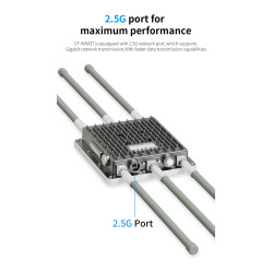 Point d’Accès Extérieur COMFAST WA‑937 Wi‑Fi 6 AX3000 – Bi-bande, PoE, IP67