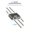 COMFAST WA‑937 Ponto de Acesso Wi‑Fi 6 AX3000 Exterior – Banda Dupla, PoE, IP67