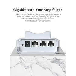 COMFAST CF-EW85 Punto de Acceso Exterior de Banda Dual 1300 Mbps (IP66, PoE)