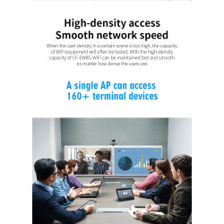 COMFAST CF-EW85 Ponto de Acesso Exterior Dual-Band 1300 Mbps (IP66, PoE)