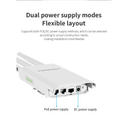 COMFAST CF-EW85 Ponto de Acesso Exterior Dual-Band 1300 Mbps (IP66, PoE)