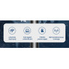 COMFAST CF-EW85 Ponto de Acesso Exterior Dual-Band 1300 Mbps (IP66, PoE)